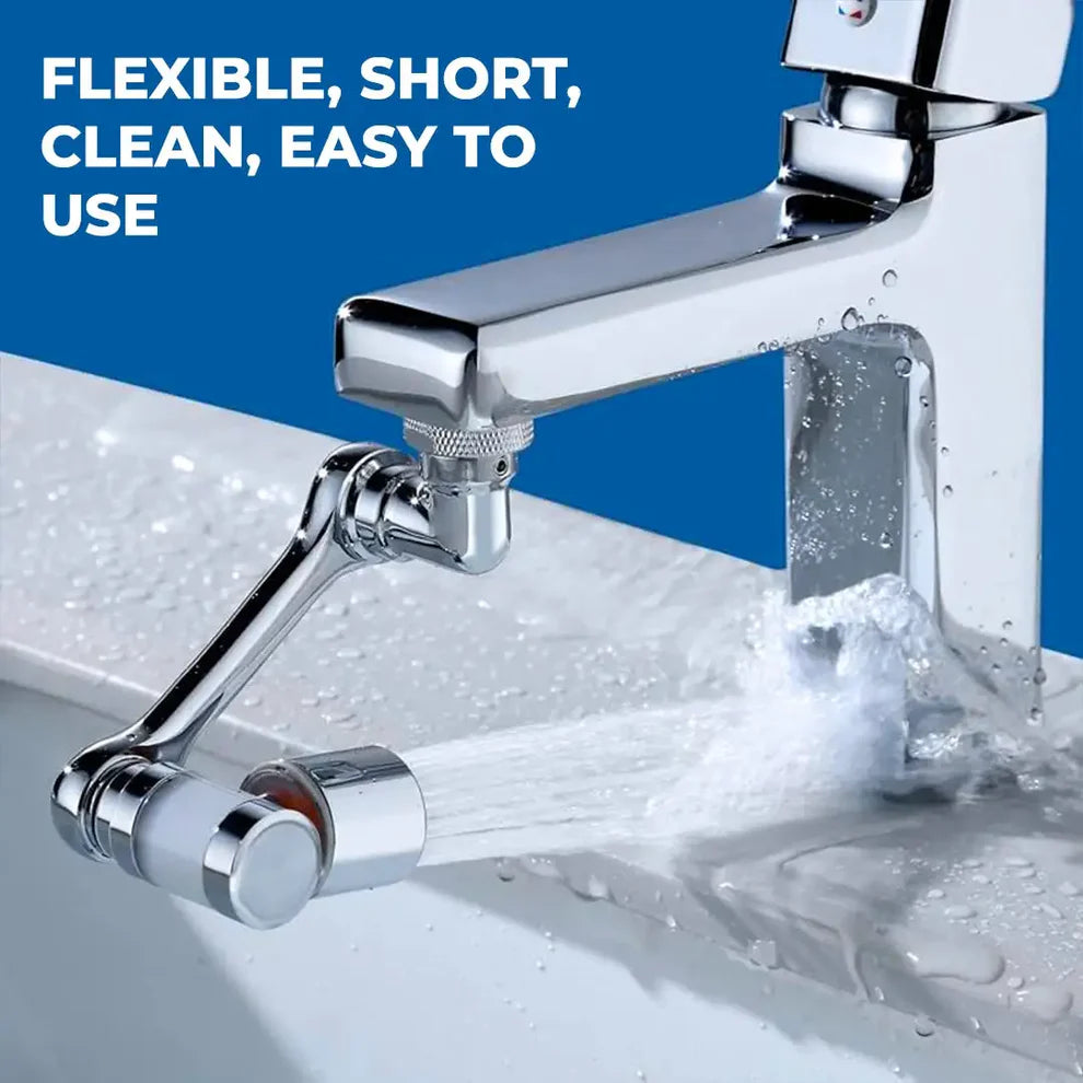 1080° Rotating Faucet Extender Aerator with Dual Water Modes – Plastic Sink Sprayer - UrbanTeer