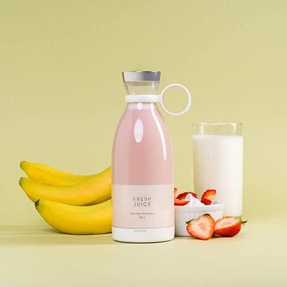 Portable USB Rechargeable Mini Juicer Blender for Travel & Outdoor Use