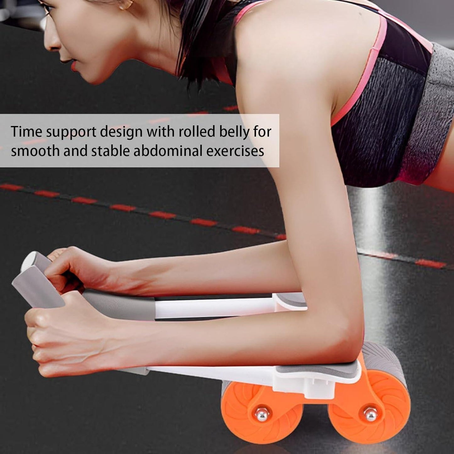 Ab Wheel Roller for Abs Workout – Core & Abdominal Exercise Tool - UrbanTeer
