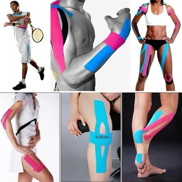 Kinesiology Support Tape for Muscle & Joint Pain Relief – 1 Roll - UrbanTeer