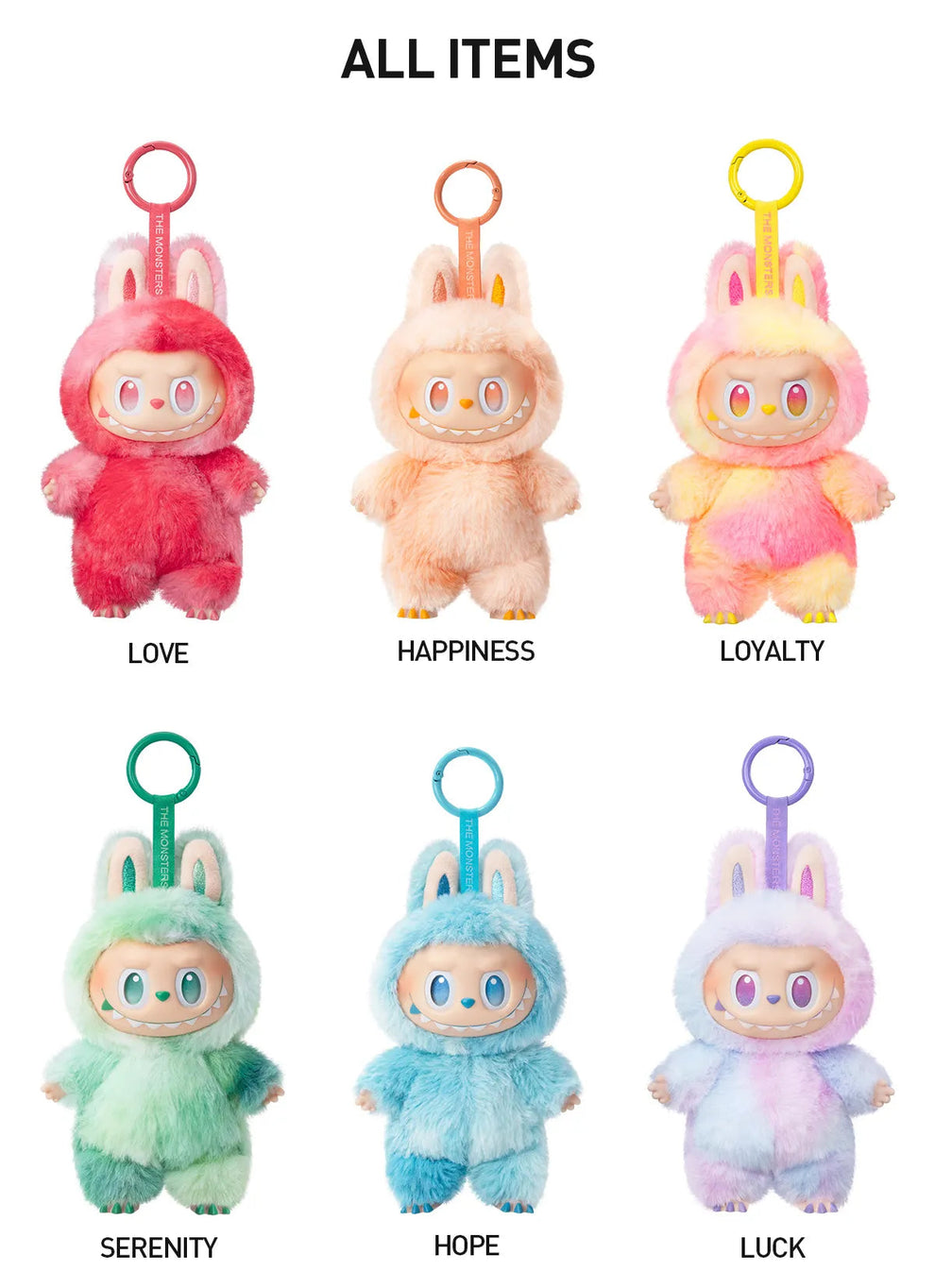 Labubu Big into Surprise Blind Box Keychain – Cute Kawaii Vinyl Charm - UrbanTeer