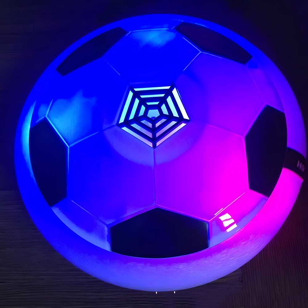 Magic Air Soccer Ball for Toddlers with Flashing Colored LED Lights - UrbanTeer