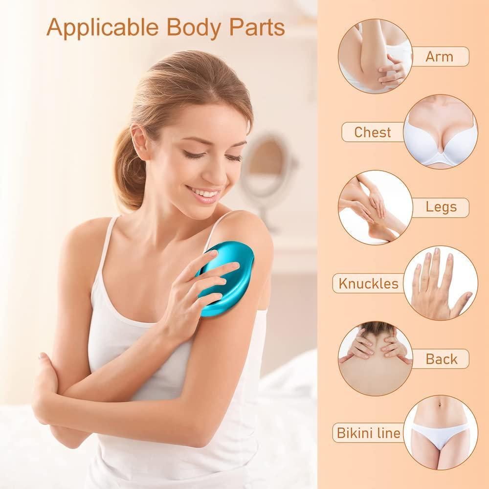 Magic Crystal Hair Eraser – Painless Hair Removal Tool for Men & Women - UrbanTeer
