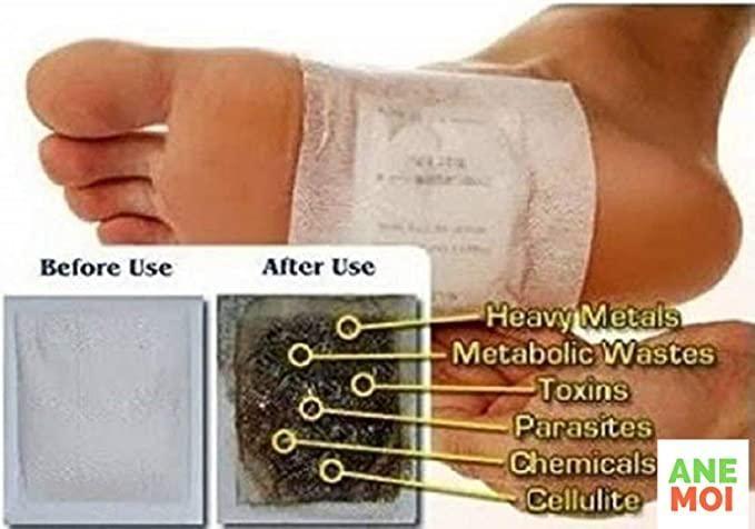 Natural Detox Foot Pads – 10 Patches for Stress & Toxin Relief - UrbanTeer