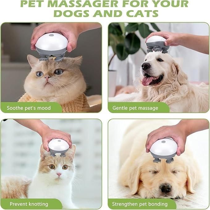 UrbanCalm™ Electric Head & Scalp Massager with 4 Rotating Heads - UrbanTeer