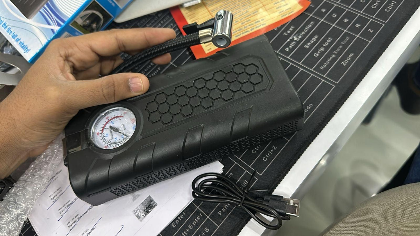 UrbanTeer™ Smart Portable Tire Inflator – Cordless & Automatic - UrbanTeer