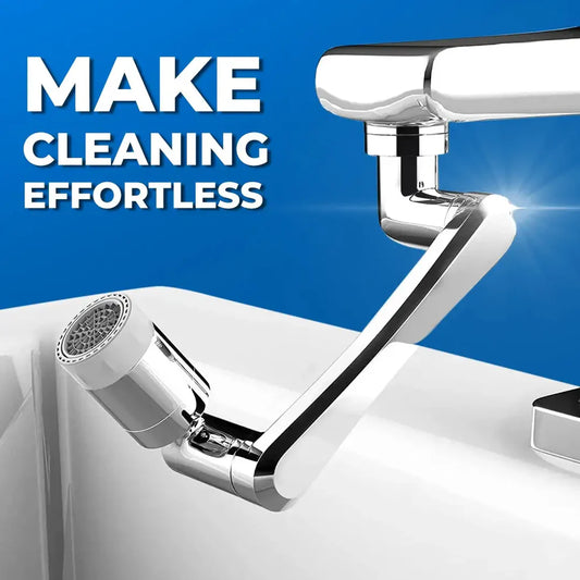 1080° Rotating Faucet Extender Aerator with Dual Water Modes – Plastic Sink Sprayer - UrbanTeer 