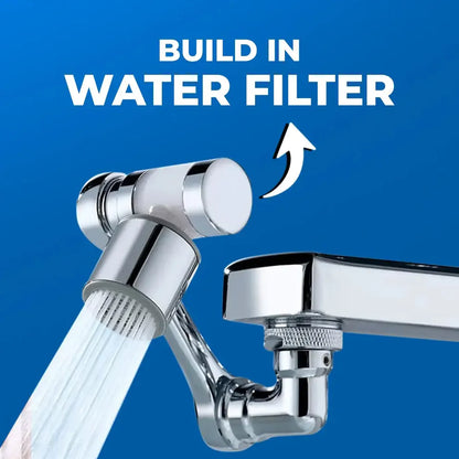 1080° Rotating Faucet Extender Aerator with Dual Water Modes – Plastic Sink Sprayer - UrbanTeer 