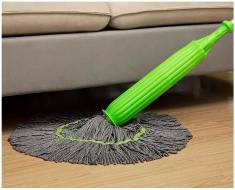 360° Self-Wringing Rotating Mop – Hands-Free Floor Cleaning Tool - UrbanTeer 