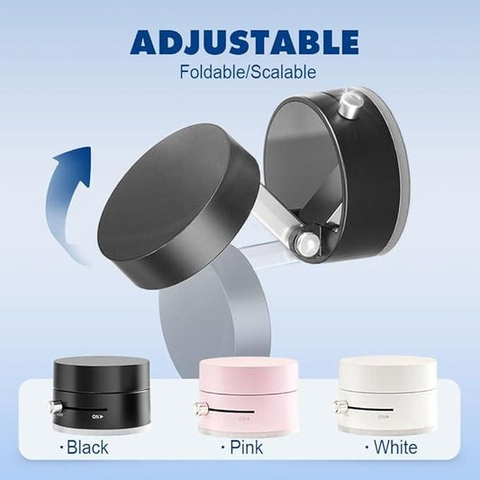 360° Vacuum Suction Phone Holder | Ultra Grip Car Mount for All Phones – Strong Magnetic Lock, Multi-Surface, Heat Resistant