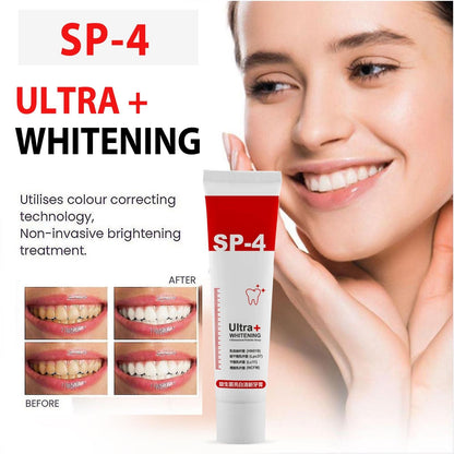 SP-4 Probiotic Whitening Toothpaste – Natural Teeth Whitening, Fresh Breath & Oral Care Buy 1 Get 1  Free