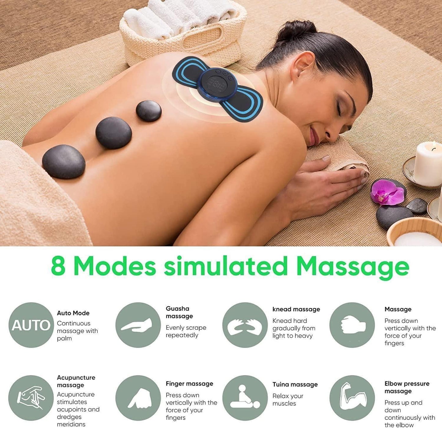 Butterfly Mini Electric Muscle Massager - UrbanTeer 
