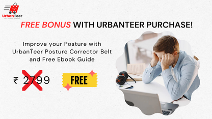 Adjustable Back Posture Corrector Belt for Men & Women – Pain Relief & Spine Support with Free Posture Guide