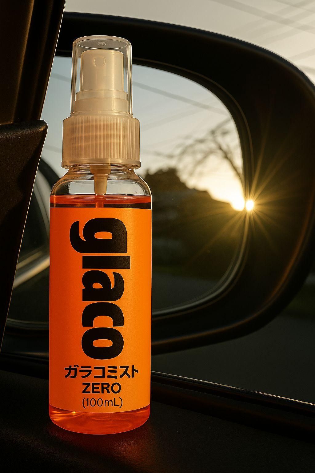 Glaco Mirror Rain Repellent Spray – 100ml Water-Repelling Coating - UrbanTeer 