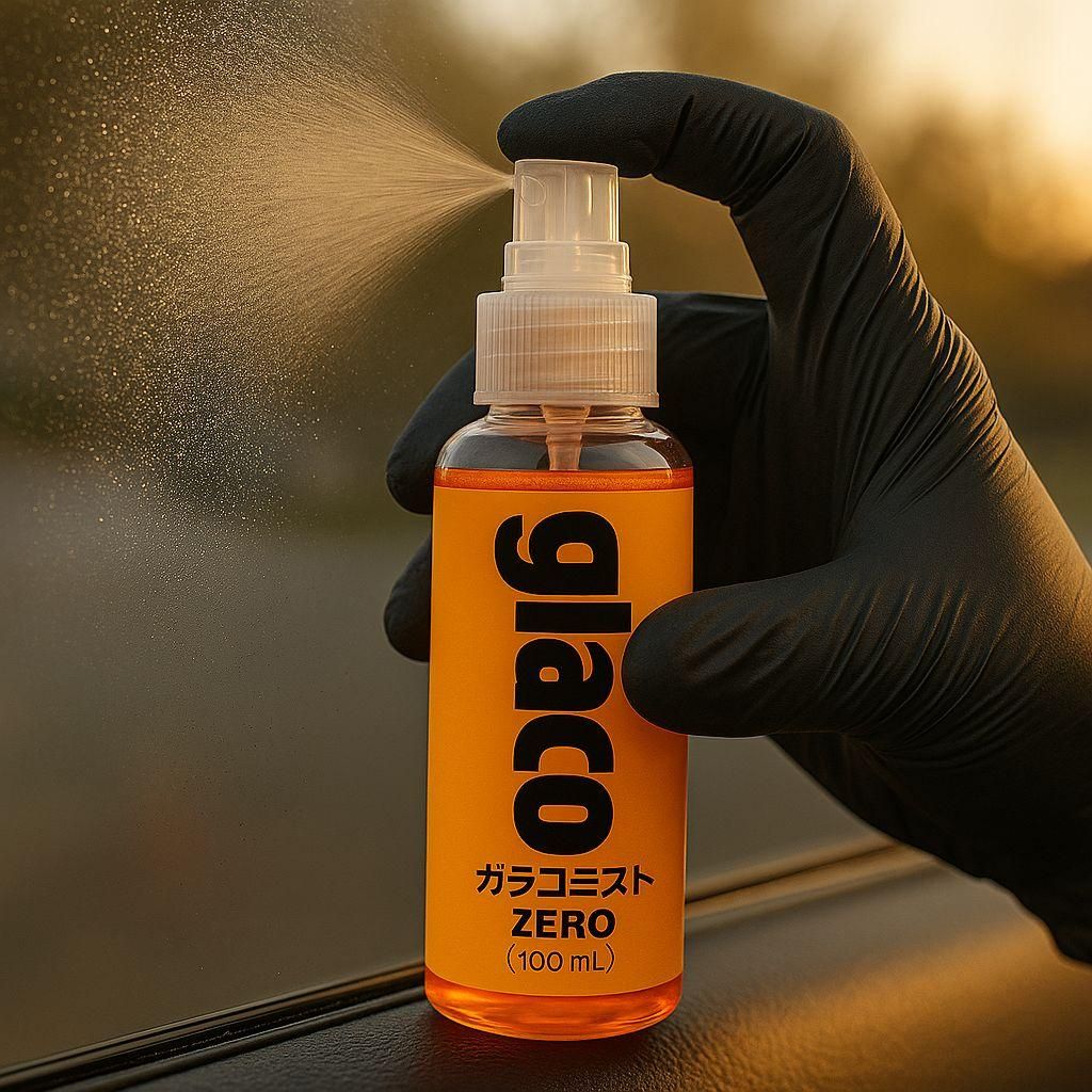 Glaco Mirror Rain Repellent Spray – 100ml Water-Repelling Coating - UrbanTeer 