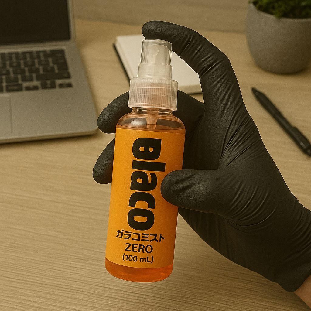 Glaco Mirror Rain Repellent Spray – 100ml Water-Repelling Coating - UrbanTeer 