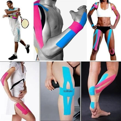 Kinesiology Support Tape for Muscle & Joint Pain Relief – 1 Roll - UrbanTeer 