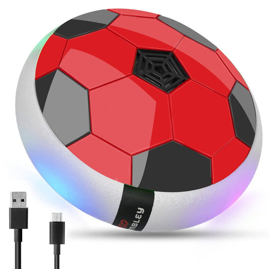 Magic Air Soccer Ball for Toddlers with Flashing Colored LED Lights - UrbanTeer 