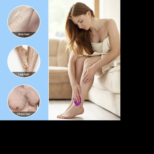 Magic Crystal Hair Eraser – Painless Hair Removal Tool for Men & Women - UrbanTeer 