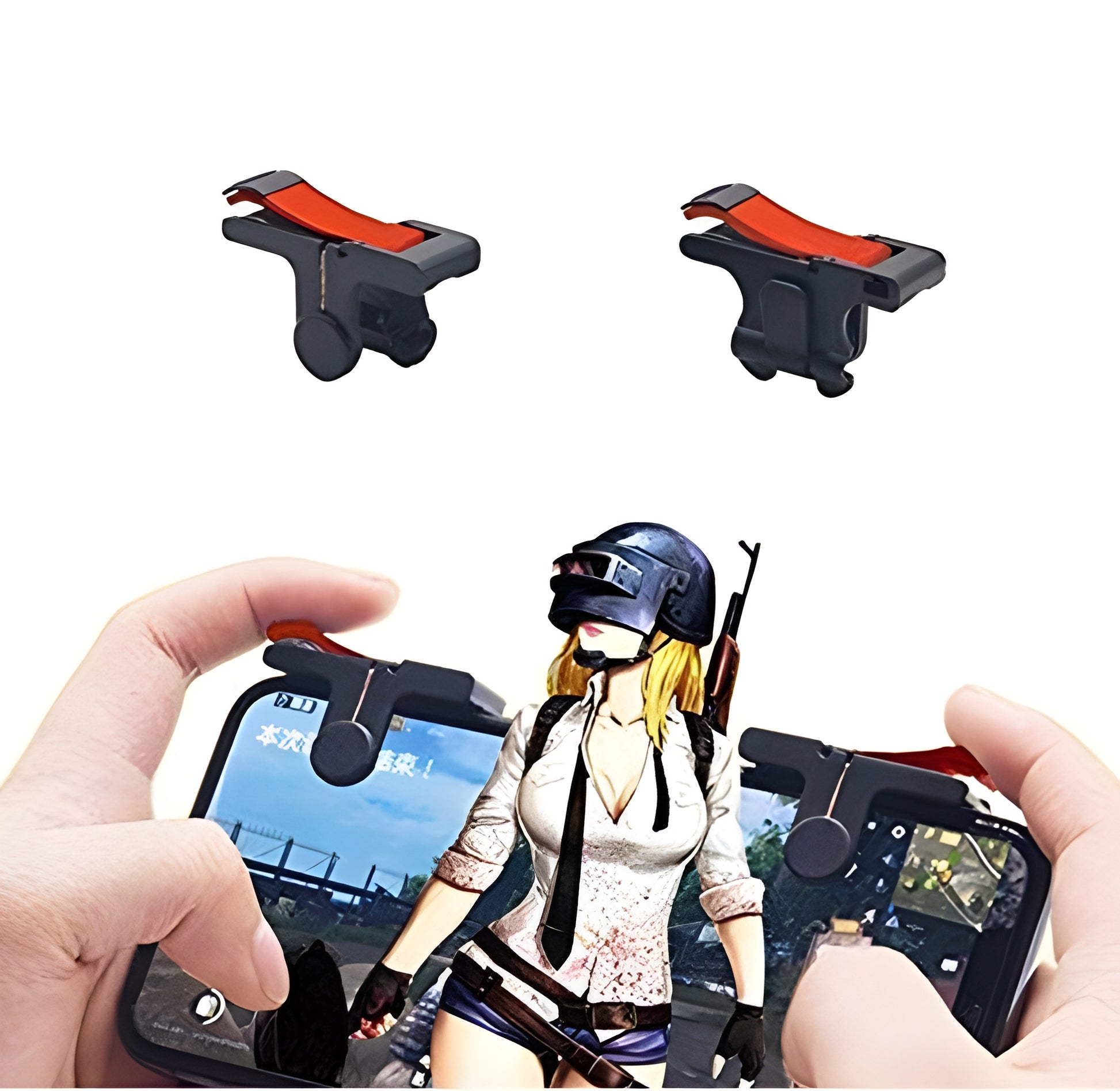 Mobile Game Trigger Set – 2pcs for PUBG & FPS Games - UrbanTeer 