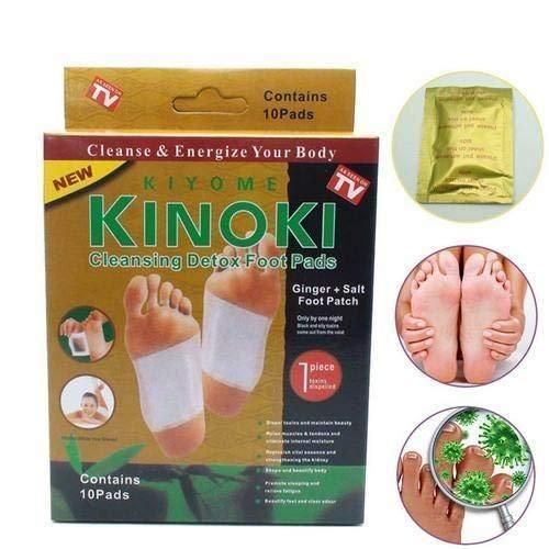 Natural Detox Foot Pads – 10 Patches for Stress & Toxin Relief - UrbanTeer 