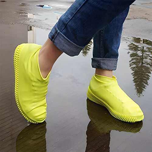 Reusable Silicone Waterproof Shoe Covers | Anti-Skid Boot Protector | Flexible & Portable Rain Shoe Cover - UrbanTeer 