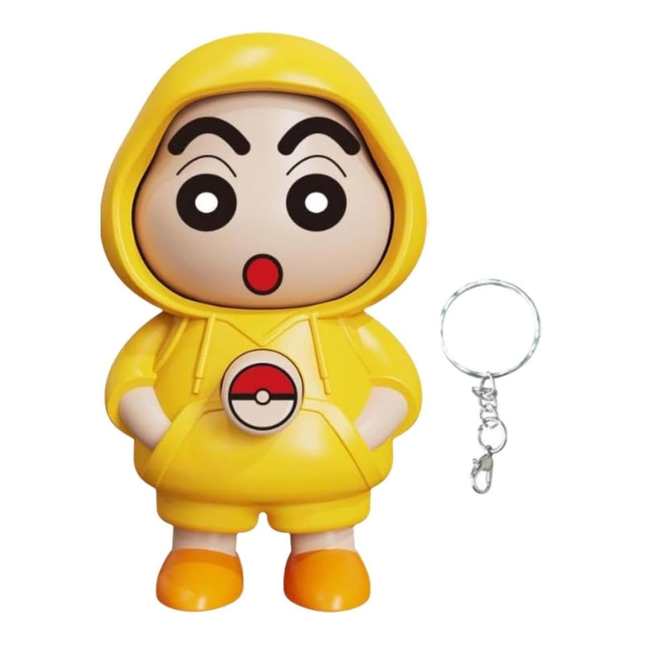 Shinchan Face Changing Keychain with 3 Expressions 3D Cartoon Character ABS Toy Key Holder Unisex Keychain for Bags, Cars & Gifts Cute Action Figure for Kids & Adults - UrbanTeer  