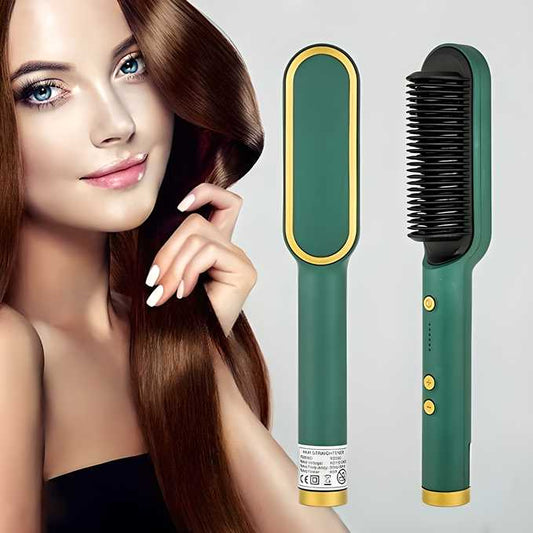 Supersonic Hair Brush Pro – Fast Heating Comb for Smooth Styling - UrbanTeer 