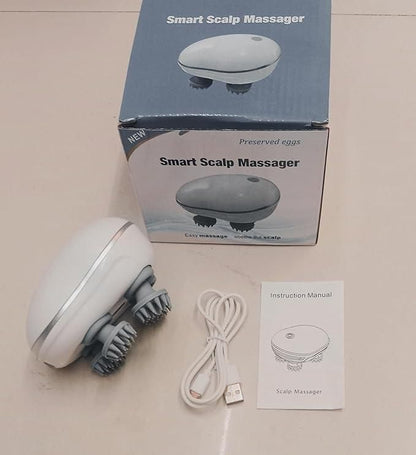 UrbanCalm™ Electric Head & Scalp Massager with 4 Rotating Heads - UrbanTeer 